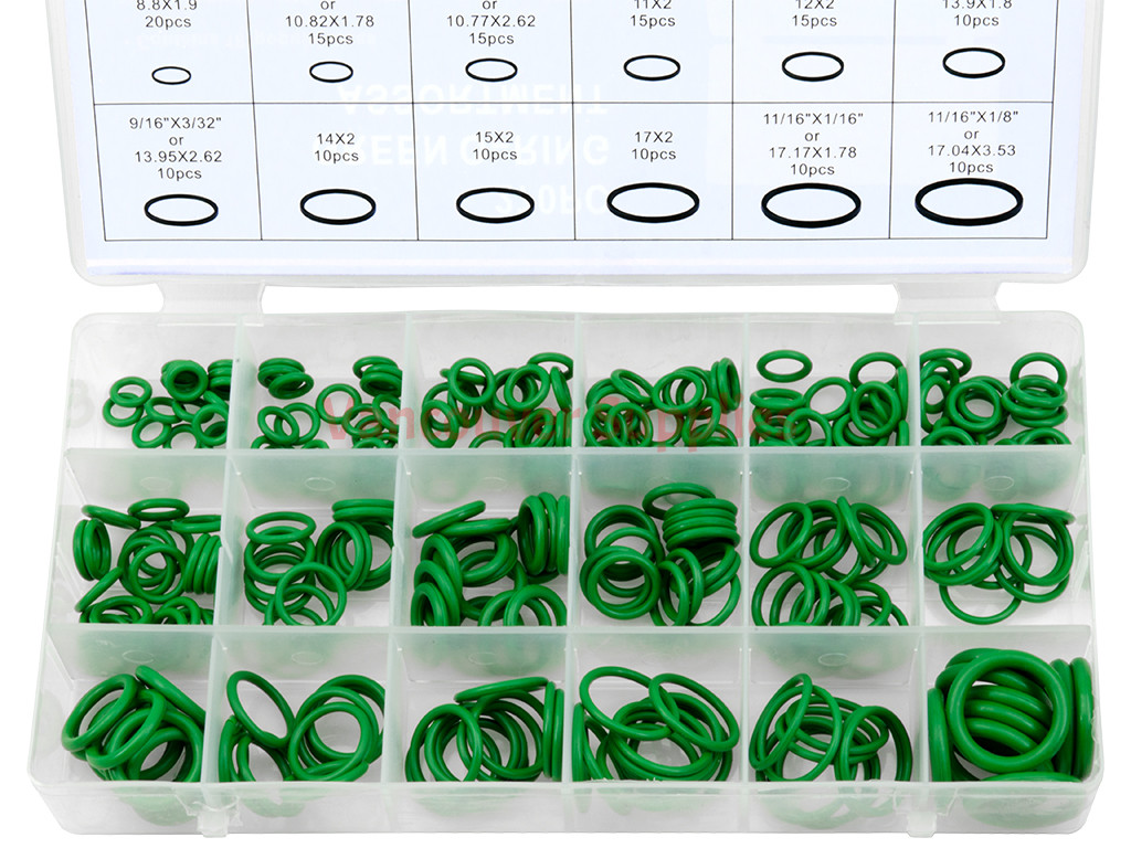 Assortment Air Conditioning HNBR O Ring Set Car AC Repair